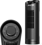 Jrd 13" Tower Fan For Bedroom, 23FT/S Bladeless Desk With Speeds, 80 De.... Fixed Price $66.75.