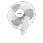 Hurricane 18" Supreme 90-DEGREE Oscillating Wall Fan, 3 Quiet Speeds, White. Fixed Price $49.62.