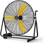 High Velocity 30" Floor Fan With 360 Tilt For Workshop & Garage Use. Fixed Price $416.99.