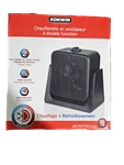 Konwin Dual Function Heater And Fan Black 9 X 5 10. Fixed Price $19.80.