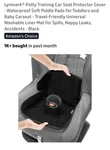 Lynmark Kids Waterproof Car Seat Protector Cover Black For Toddler Infant. Fixed Price $19.99.