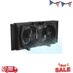 Comfort Zone 9" Twin Window Fan Quiet Setting 3 Speeds Auto-locking Expanders. Fixed Price $39.19.