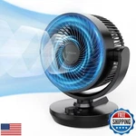 Dr.prepare Oscillating Air Circulator Fan For Bedroom, 11.3 Height Powerful. Fixed Price $44.80.
