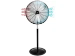 Vie Air 30 Inch Industrial Heavy Duty Pedestal Oscillating Metal Stand Fan. Fixed Price $197.99.
