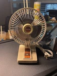 Vintage Galaxy Personal Inch Electric Fan 2 Speed Brown Tested Working # 3146. Fixed Price $29.99.