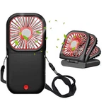 Portable Neck Fan Mini Quiet Handheld Personal Foldable Usb Rechargeable .... Fixed Price $26.56.