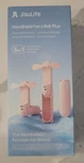 Jisulife Handheld Rechargeable Fan LIFE8 Plus - Pink (nib). Fixed Price $17.99.