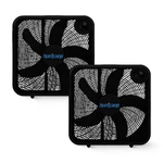 Hurricane 20" Classic Series Floor Box Fan With 3 Speed Settings, Black, Pack. Fixed Price $99.98.