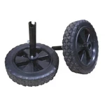 Dayton Vecmwg Wheel, Black, 7 In Dia, PK2. Fixed Price $56.29.