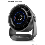 Yoshenmo A220 Table Fan Digital Display Rechargeable Light Grey. Fixed Price $10.00.