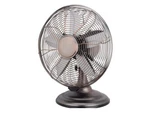 Optimus F6212 Blk Table Fan 12INCH Oscillating Antique 3SPEED. Fixed Price $76.99.