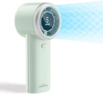 Whatook Portable Handheld Turbo Fan, 5 Speeds Mini Personal With 4000MAH Rec. Fixed Price $33.99.