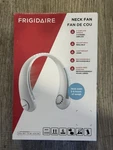 Nib Frigidaire Personal Neck Fan, 3 Speeds, Rechargeable, Lightweight Free Ship. Fixed Price $21.99.