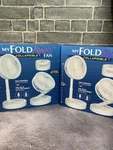 Emson My Fold Away Collapsible Cordless Fan 12" Usb Powered BATTERY(2) Speed. Fixed Price $32.99.