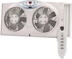 Bionaire Digital Twin Window Fan 3 Speed 2 Blades Remote Programmable Thermostat. Fixed Price $76.79.