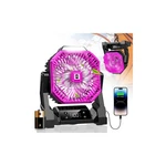 Portable Camping Fan With Led Lantern, 15000MAH Rechargeable Battery Operated.... Fixed Price $72.27.