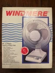 Vintage Windmere 9" 2 Speed Oscillating Fan NR-9 New Open Box. Fixed Price $71.99.