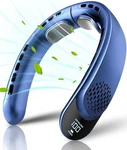 Asnug Bladeless Neck Fan Turbo Portable 4000 Mah Battery - Scratch & Dent. Fixed Price $37.30.