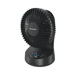 Quietset 9 Inch Oscillating Table Fan With 5 Speeds Black For Small Rooms. Fixed Price $41.32.