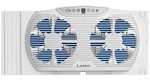 Lasko Electrically Reversible Twin Window Fan With Bluetooth (W09560). Fixed Price $97.05.