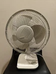 Vtg 1998 Lasko 12" Oscillating Desk Fan Model 2000 3-SPEED Dial Tested Working. Fixed Price $49.99.