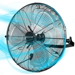 Beestar 20 Inch High Velocity Wall Mount Fan,industrial With Large, Black. Fixed Price $111.14.