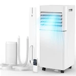 Portable Air Conditioner 8000 Btu 3-IN-1 Cooler Dehumidifier Fan Led Electactic. Fixed Price $369.99.