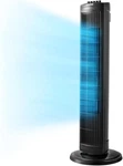 Pelonis PFT28A2BBB 30" Tower Fan Black Speeds Quiet Oscillating Auto-off Timer. Fixed Price $59.99.