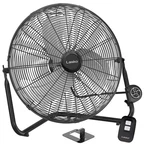 Lasko 20" Black High Velocity Wall Mount Fan With Pivoting Head Large,. Fixed Price $141.12.