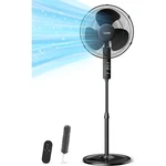 Qunler 16'' Pedestal Oscillating Remote Control, Timer Stand Up Fan, 3-SPEED. Fixed Price $42.47.