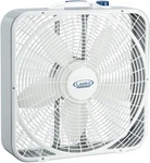 Lasko Weather-shield Performance Box Fan, 3 Speeds, Innovative Wind Ring System. Fixed Price $67.83.