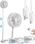 Aicase Stand Fan,folding Portable Telescopic Floor/usb Desk With 7200MAH .... Fixed Price $50.58.