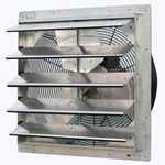Iliving - 18" Wall Mounted Exhaust Fan Automatic Shutter Variable. Fixed Price $186.39.