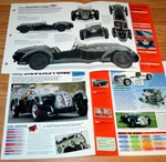 1950 Healey Silverstone Specs Info Poster Original Brochure Ad. Fixed Price $17.99.