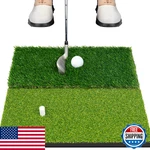 Lydarz Portable Foldable Golf Practice Mat Dual-turf Hitting For. Fixed Price $54.11.
