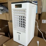 Portable Evaporative Air Cooler 1.84 Gal Fan White W/ Remote For Office, Garage. Fixed Price $69.11.