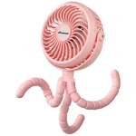 Amacool Battery Operated Stroller Fan, Baby Travel 5.20*2.83*8.26, Pink. Fixed Price $36.78.