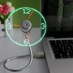 Led Usb Clock Fan With Real Time Display Functionstocking Stuffers For Men Chris. Fixed Price $27.19.