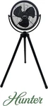 Hunter 90646 Metal Tripod Fan, Adjustable Tilt, 3 Speeds, 12", Matte Black New. Fixed Price $52.85.