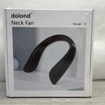 Dolond Neck Fan In Black. Fixed Price $12.00.