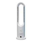 4K Btu Mrcool Mrbreeze Portable Bladeless Heater & Cooling Fan - Oval Shaped. Fixed Price $176.85.
