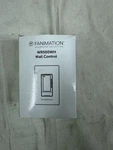 Fanimation Wall Control/receiver 3 Speeds & Light, White - WR501WH. Fixed Price $38.99.
