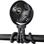 Portable Stroller Mini Fan, Small Rechargeable Personal Baby Travel Esse.... Fixed Price $19.79.