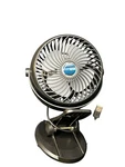 Geektek Clip Cool Fan - Portable Rechargeable Usb Strong Clamp 3 Speeds. Fixed Price $20.00.