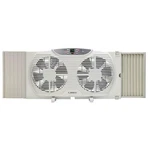Lasko Electrically Reversible Twin Window Fan With Remote 9 Inch, White. Fixed Price $128.99.