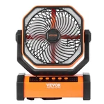 Vevor Portable Fan Rechargeable 9 Inch, Battery Powered With Led Lantern, 4. Fixed Price $78.29.