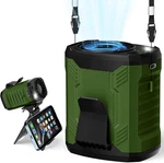 Flarepoint Hands-free Waist Fan Led Light 10000RPM 4-SPEED FS-09 (green). Fixed Price $18.99.
