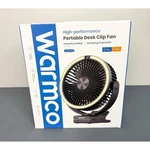 Warmco 15000MAH Portable Clip On Fan Rechargeable, 8 Inch Battery Powered Desk. Fixed Price $28.00.