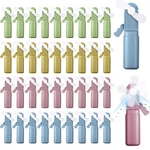 36 Pcs Mini Press Fan Bulk Small Portable Summer Plastic Handheld Ma.... Fixed Price $64.79.