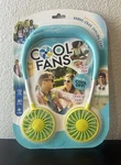 Cool Fans Portable Neck 3 Multi Speed Usb Rechargeable 6 Hour Run Time. Fixed Price $10.00.